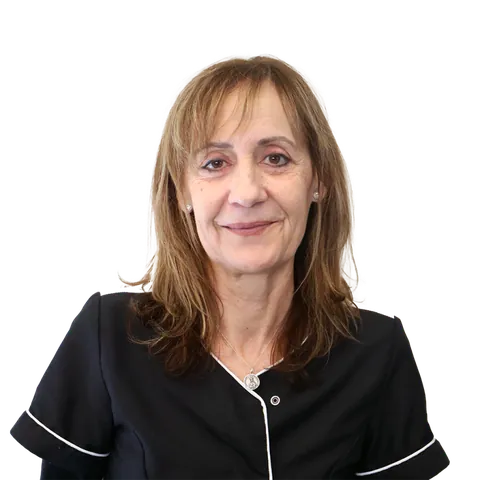 Retrato de Carmen Madrid, del equipo de cocina de la RUT