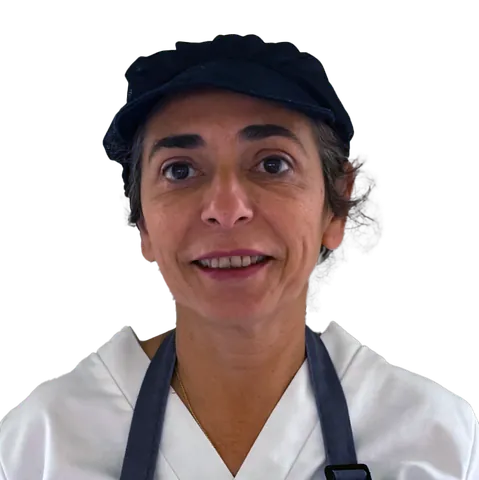 Retrato de Fuensanta León, del equipo de cocina de la RUT